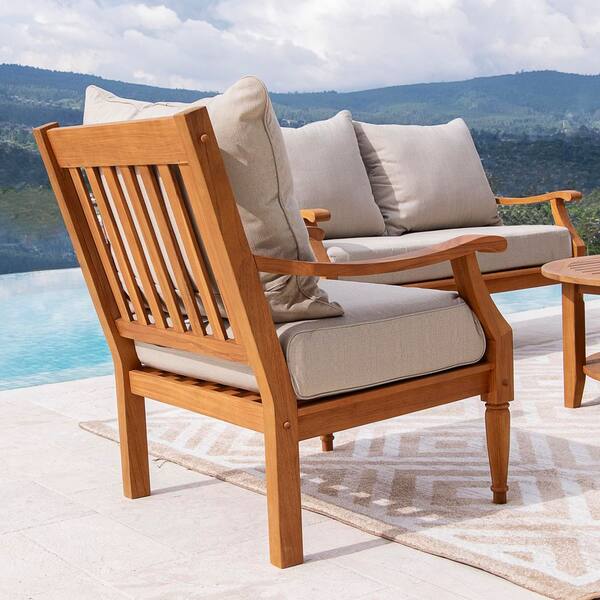 Cambridge Casual Holdom Premium Indonesia Teak Wood Outdoor Club