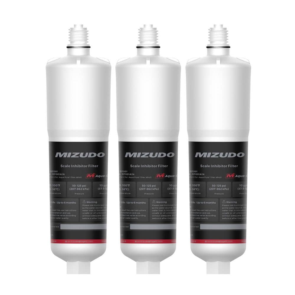 AP431 Replacement Cartridge for Aqua-Pure AP430SS, Whole House Scale Inhibition Filter, Water Heater Softener, 3 Pack price history on PriceWatchPro