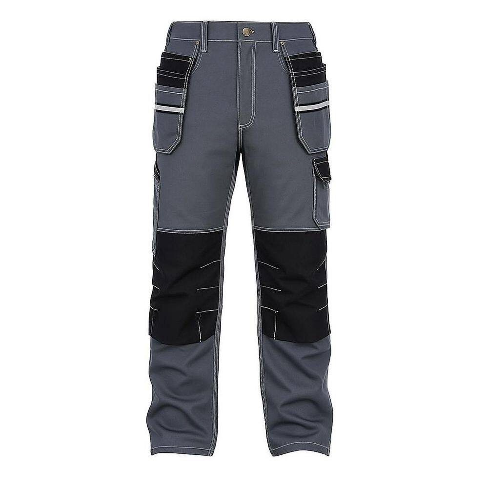 Unisex 40 in. W x 32 in. Gray Cotton Heavy-Duty Work Pants price history on PriceWatchPro