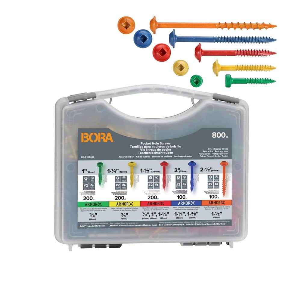 800-Piece Pocket-Hole Screw Kit price history on PriceWatchPro