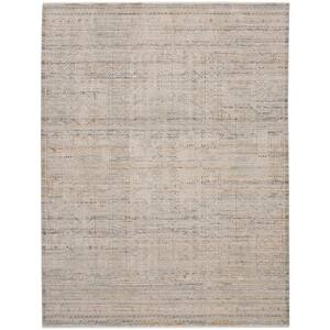 Lynx Ivory Multicolor 8 ft. x 10 ft. All-over design Transitional Area Rug