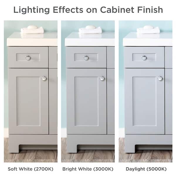 Glacier Bay Everdean 49 in. Single Sink Pearl Gray Bath