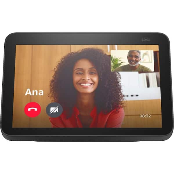 Amazon Echo Show 8 (2nd Gen) - Charcoal B084DCJKSL - The Home Depot