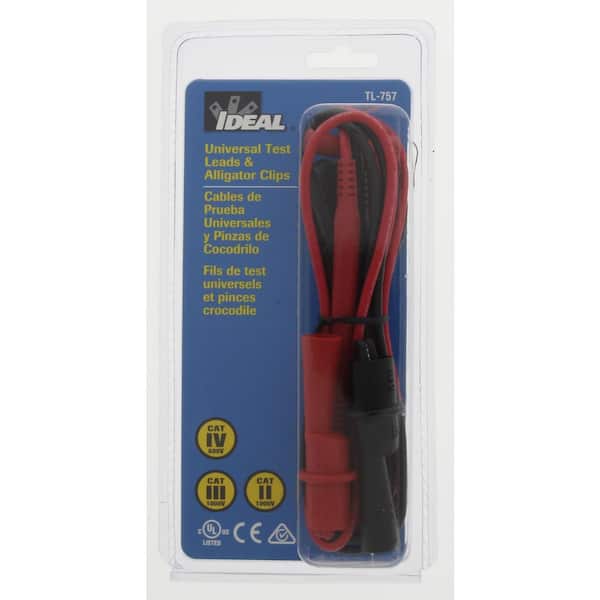 IDEAL Universal Test Lead Set TL-757 - The Home Depot
