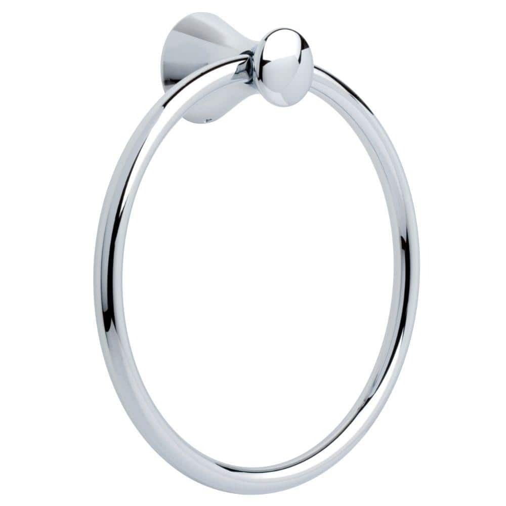Somerset Wall Mount Round Closed Towel Ring Bath Hardware Accessory in Poli