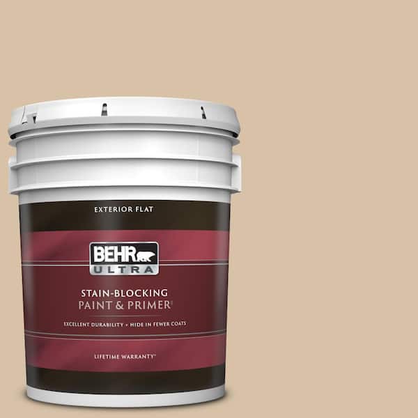 BEHR ULTRA 5 gal. Home Decorators Collection #HDC-CT-06 Country Linens Flat Exterior Paint & Primer