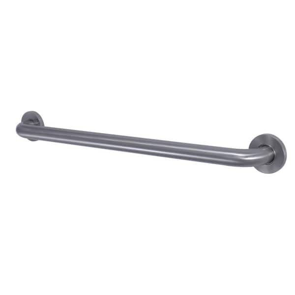 Kingston Brass Silver Sage 16 in. x 1-1/4 in. Grab Bar in Brushed Nickel