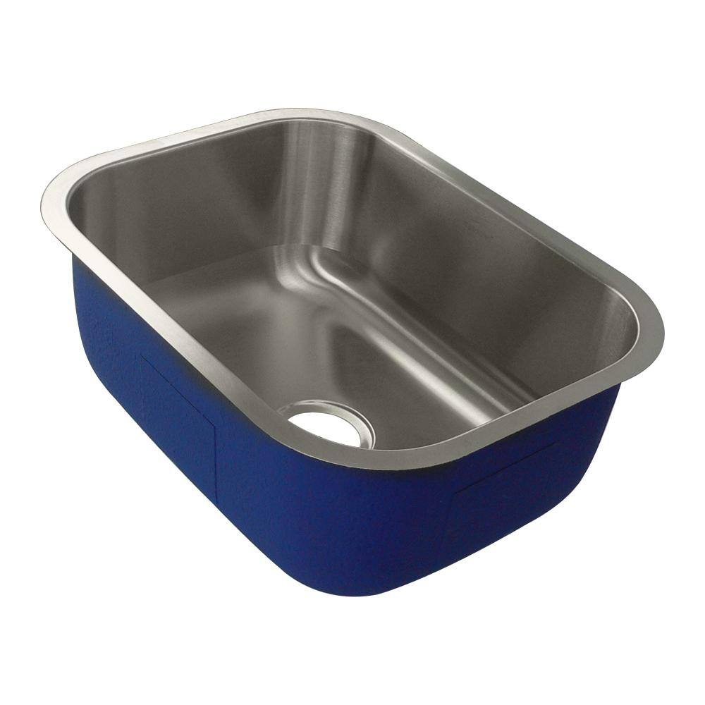 Meridian 23'' Stainless Steel Undermount Single Bowl Kitchen Sink