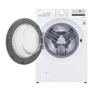4.5 cu. ft. Large Capacity High Efficiency Stackable Front Load Washer in White