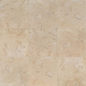 Castle 18 in. x 18 in. Honed Travertine Floor and Wall Tile (26-Cases/234 sq. ft./Pallet)