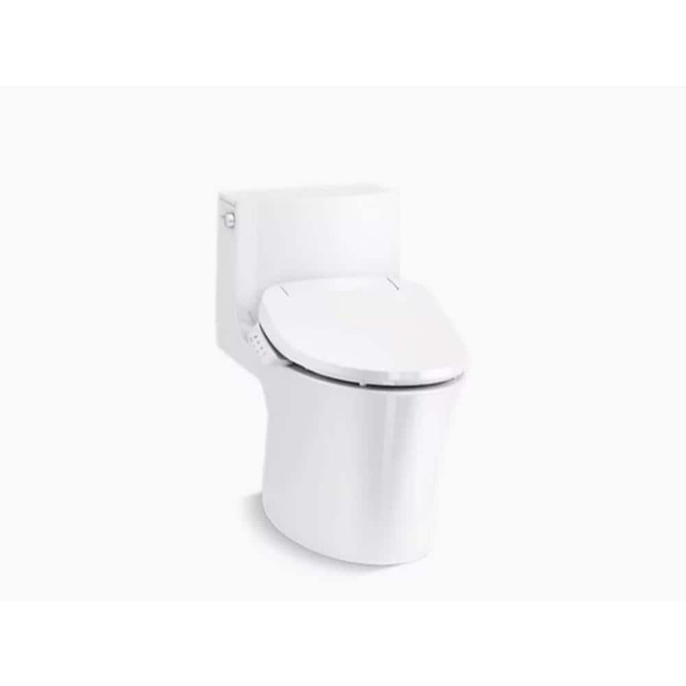 KOHLER Veil 12 in. Rough In 1Piece 1.28 GPF Dual Flush Elongated