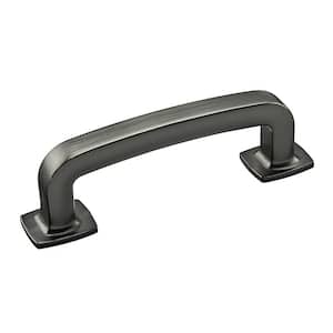 Terrebonne Collection 3 in. (76 mm) Antique Nickel Transitional Cabinet Bar Pull