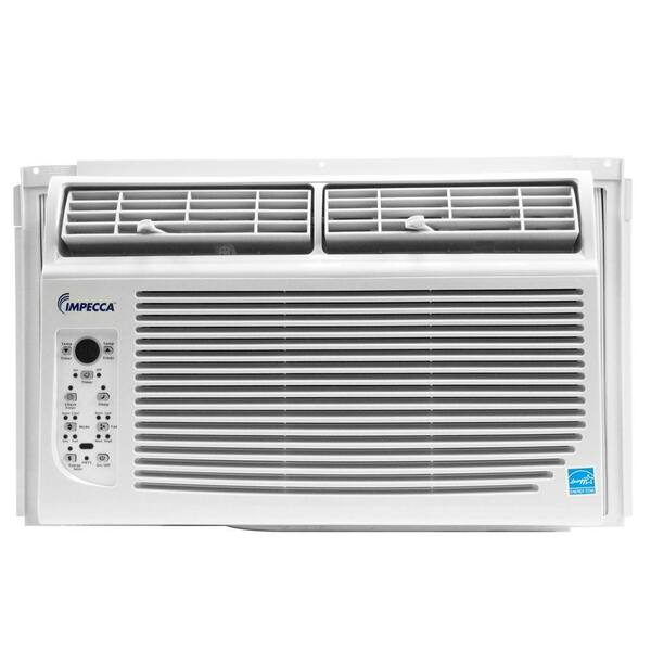 Impecca 8,000 BTU Window Air Conditioner with Electronic Controls and Active Carbon Filter