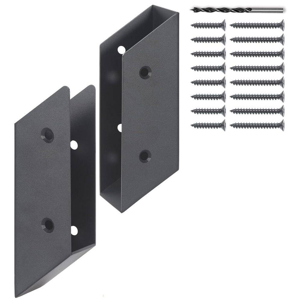 Stainless Steel Deck Railing Brackets Connectors for 2 x 4 Wood Post 37.5° Angle Installation 16-Pack price history on PriceWatchPro