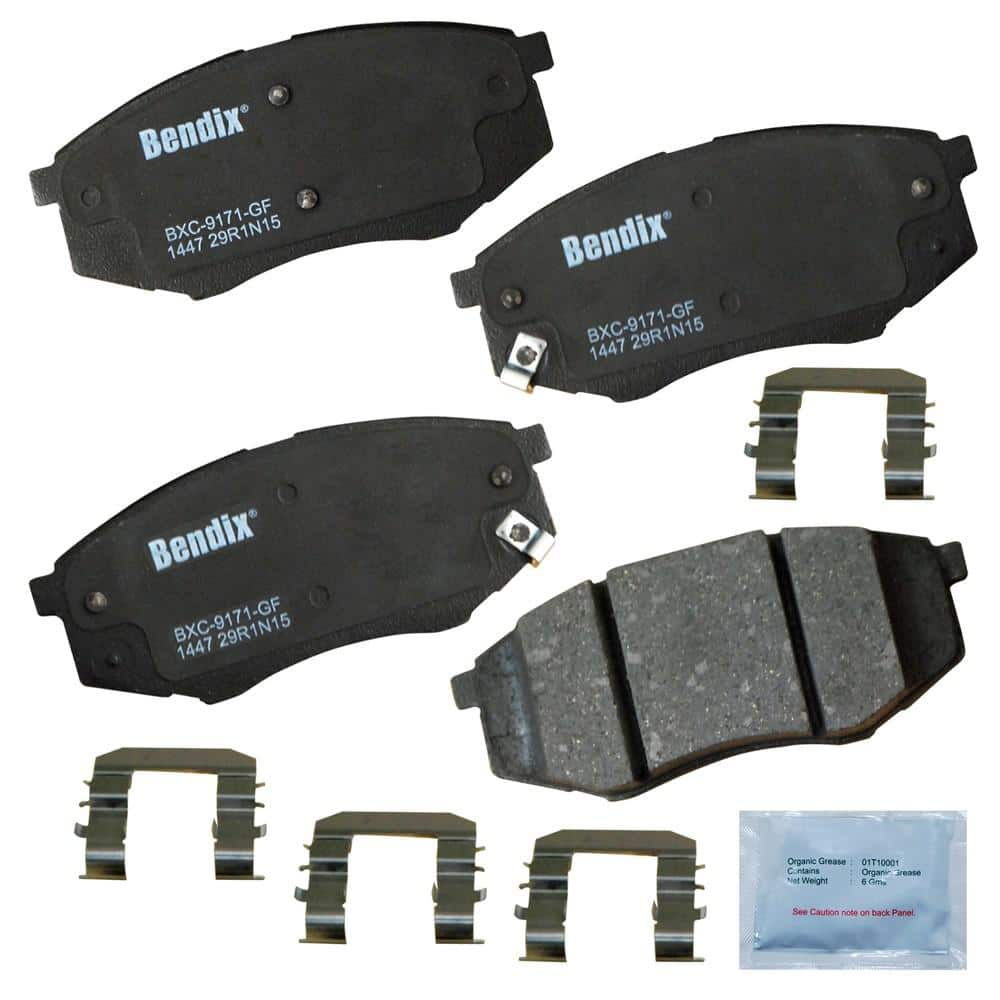 Bendix Premium Copper Free Disc Brake Pad Set CFC1447 - The Home Depot