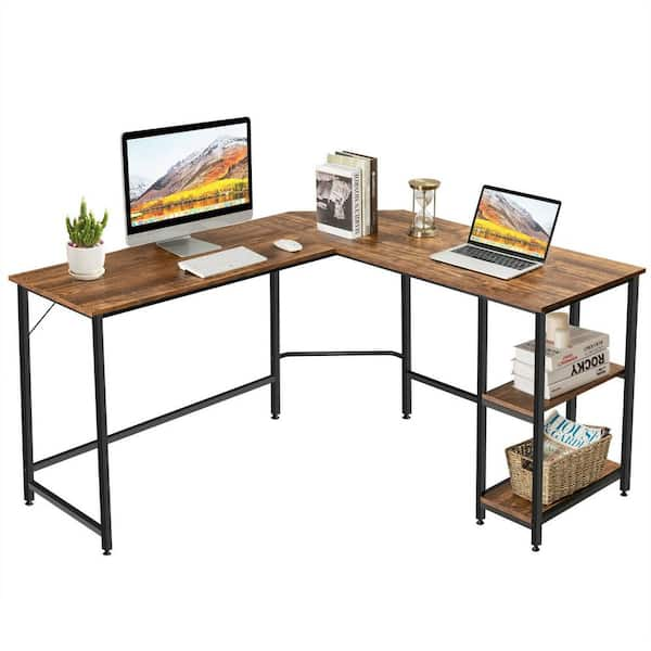 home depot corner computer desk