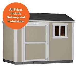Tahoe Series Angora Installed Storage Shed 8 ft. x 10 ft. x 8 ft. 6 in. (80 sq. ft.) 7 ft. High Sidewall