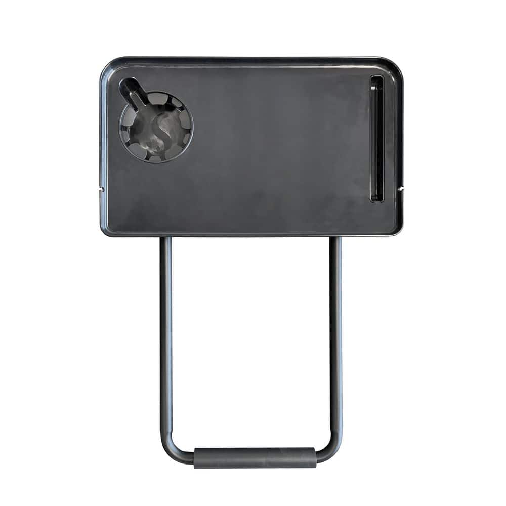 Wonder Bedside Shelf 17 in. x 10.25 in. Floating Bed Tray with Cup Holder, Phone Holder, and Cable Organizer in Black price history on PriceWatchPro
