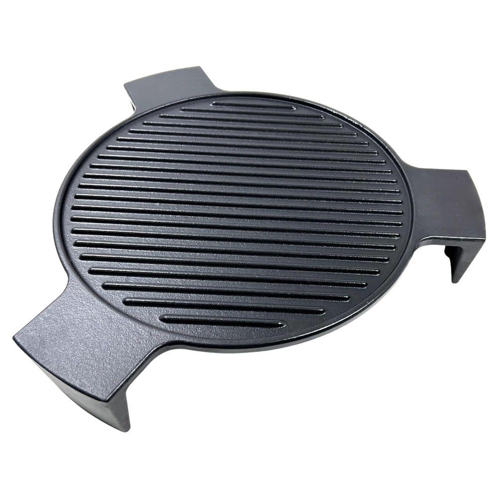 LAIFUCAM 15 in. Cast Iron Plate Setter Pizza Stone Set for Medium
