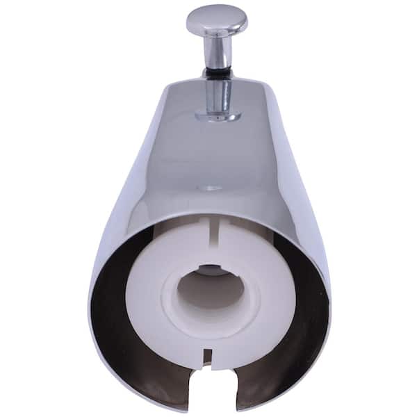 EZ-FLO Adjustable Zinc Bathtub Diverter Spout – Chrome Finish, 1/2" Or 3/4" IPS Inlet, Universal Fit