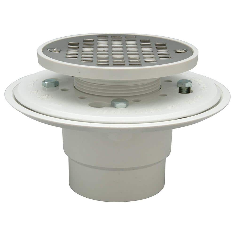 Zurn Chrome-Plated 5-Inch Shower Drain