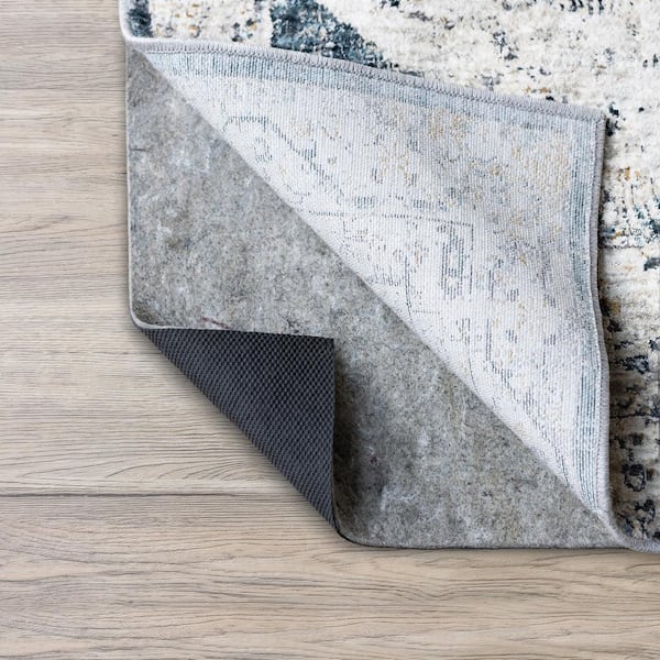 RUGPADUSA Non-Slip Rug Pad 11'x11' - 1/4 Inch Thick Felt & Rubber For Hardwood Floors - View #7