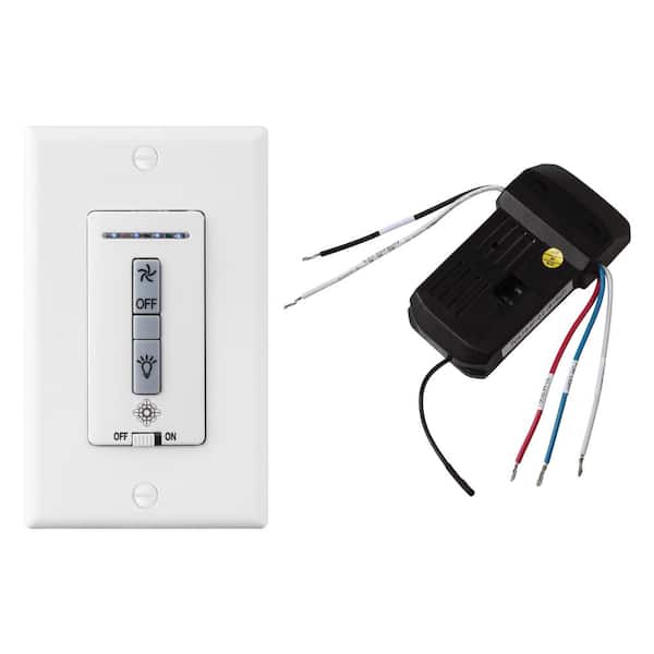 Monte Carlo 4 Sd Wall Mount Ceiling Fan Switch And Receiver Mcrc3 The Home Depot 4 Sd Wall Mount Ceiling Fan Switch, Ceiling Fan Switch Home Depot