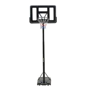 41.7 in. x 43.7 in. Portable Basketball Hoop Stand Adjustable Height with Backboard and Wheels