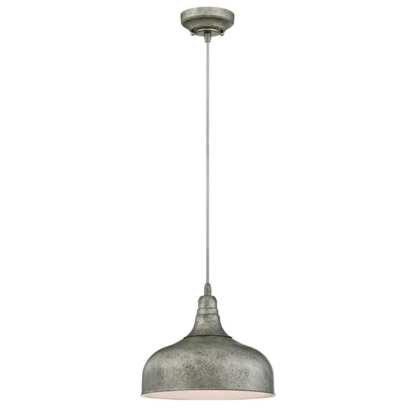 Westinghouse Morton 1-Light Antique Steel Pendant