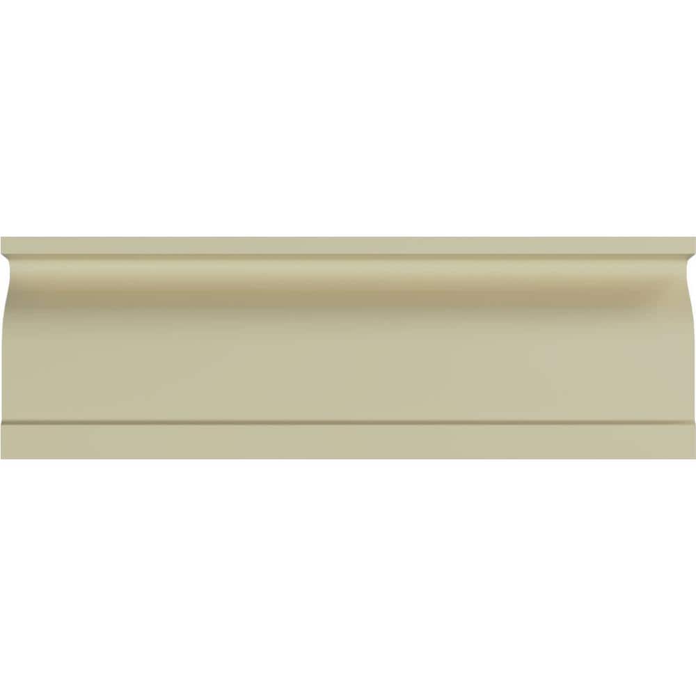 Primed Geometric Polyurethane Chair Rail Moulding Sample