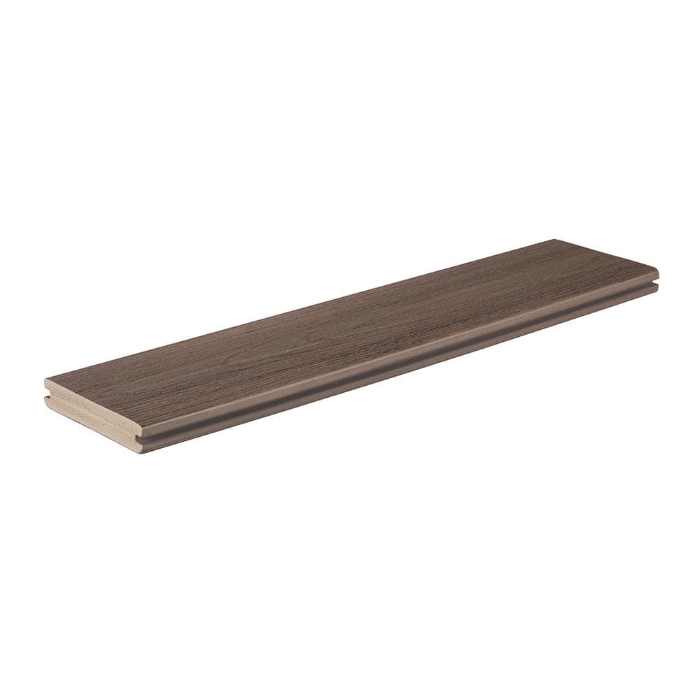 ●LOWER DEC TimberTech Vintage 1-in x 6-in x 16-ft Cypress Grooved PVC
