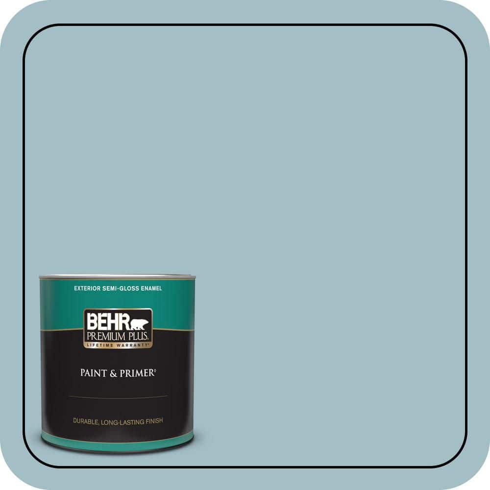 1 qt. #PPU13-11 Clear Vista Semi-Gloss Enamel Exterior Paint & Primer price history on PriceWatchPro