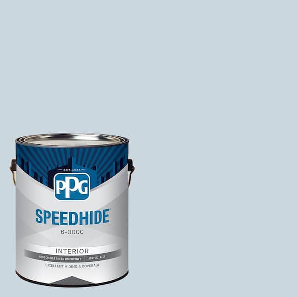 1 gal. PPG1156-2 Bit Of Heaven Satin Interior Paint