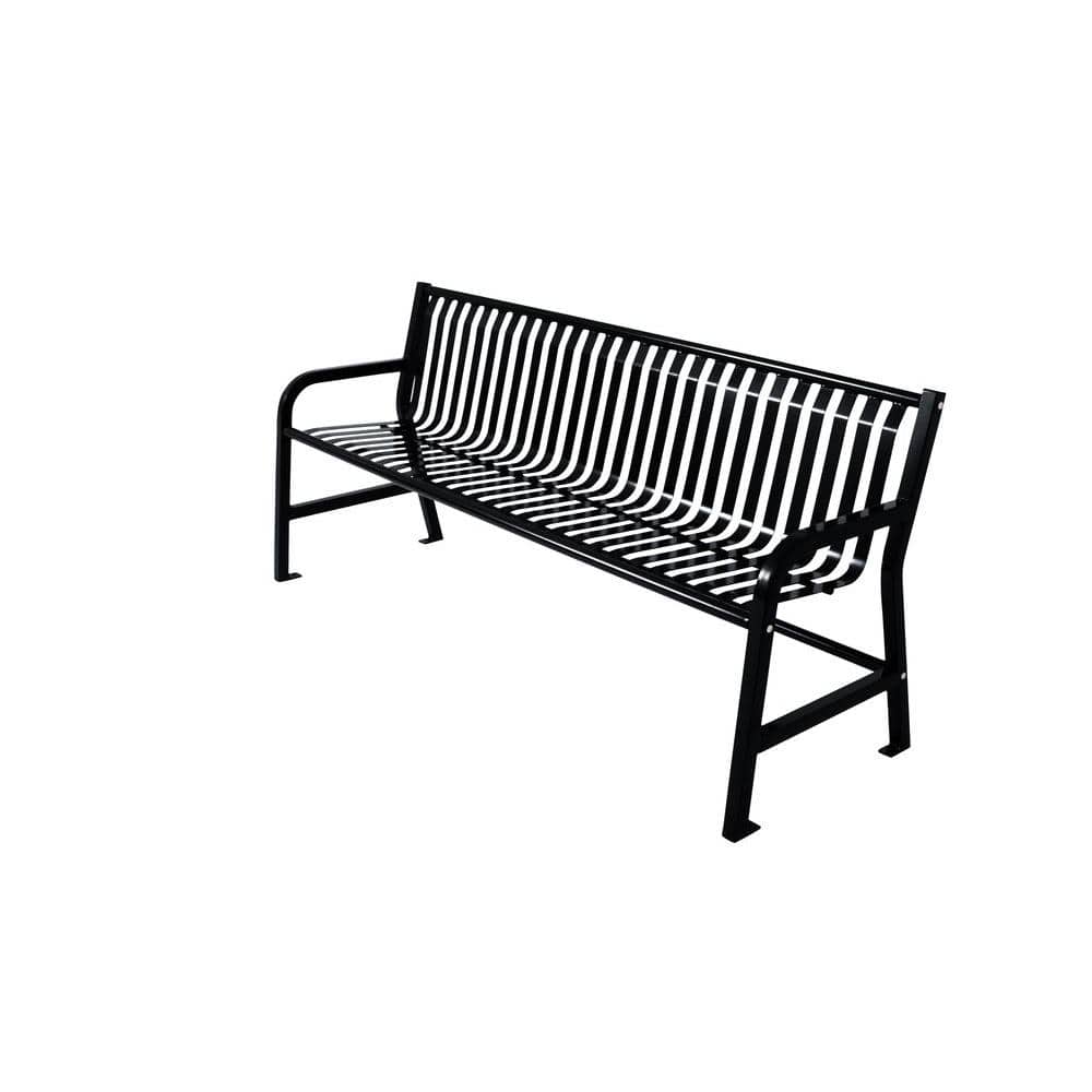 Jackson 6 ft. Bench with Back in Black price history on PriceWatchPro