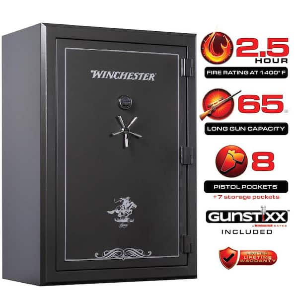 Legacy 62.5 cu. ft. 65-Gun 2.5-Hour Fire Rating UL Listed Electronic Lock Slate
