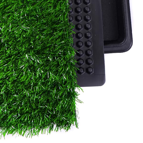 COZIWOW 25 in. x 20 in. Dog Mat Pee Turf CW12L0062 - The Home Depot