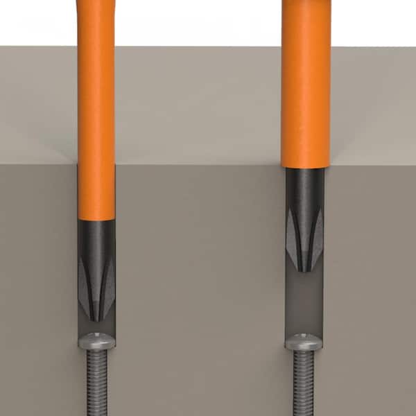 Klein Tools Screwdriver Blades Insulated Double-End (3-Pack) 13157