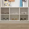 FUFU&GAGA White Painted Coat Rack with Bench and Storage Cubbies DRF- KF020215-02-d - The Home Depot
