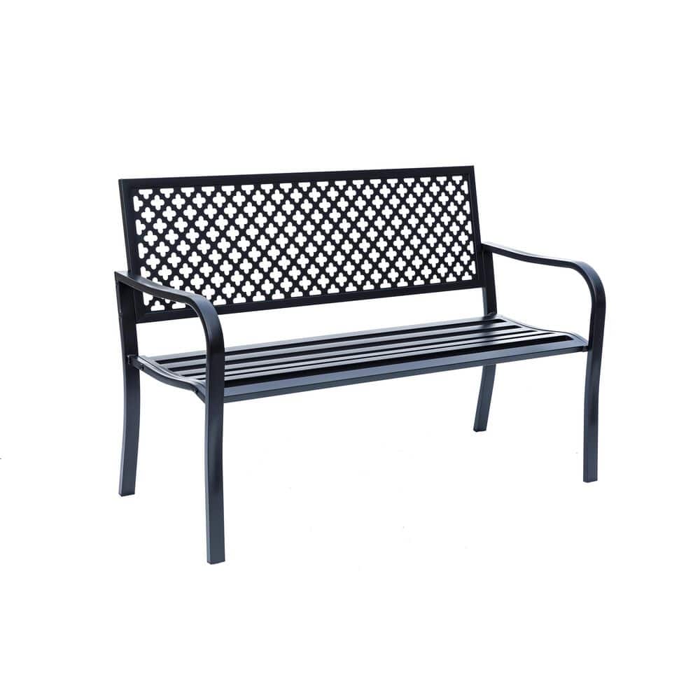 Black Beauty- All-Steel Garden Bench for Relaxation price history on PriceWatchPro