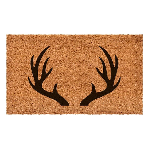 Calloway Mills Antler Multi-Colored 24 in. x 36 in. Indoor or Outdoor Doormat