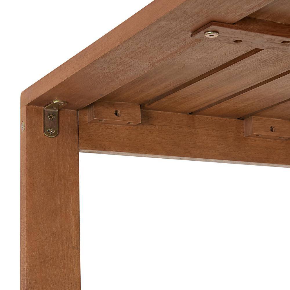 Weston 30" Eucalyptus Wood Outdoor Cocktail Table