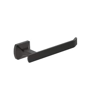 Verity Wall Mounted Toilet Paper Holder in Matte Black