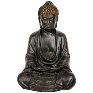 9 in. Japanese Sitting Buddha Decorative Statue