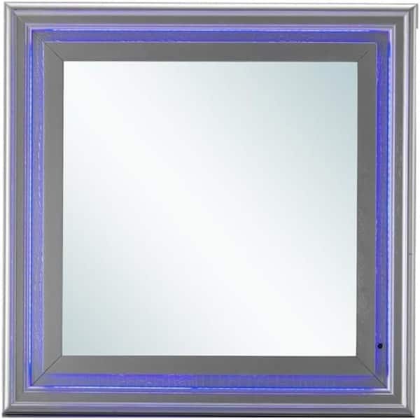 AndMakers Padua 49 in. W x 40 in. H Rectangle Framed Washed