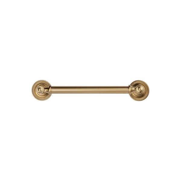 Minted 5 in. (127 mm) Center-to-Center Satin Brass Bar Drawer Pull