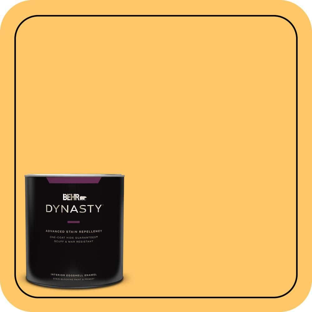 1 qt. Home Decorators Collection #HDC-SP16-05 Daffodil Eggshell Enamel Interior Stain-Blocking Paint & Primer price history on PriceWatchPro