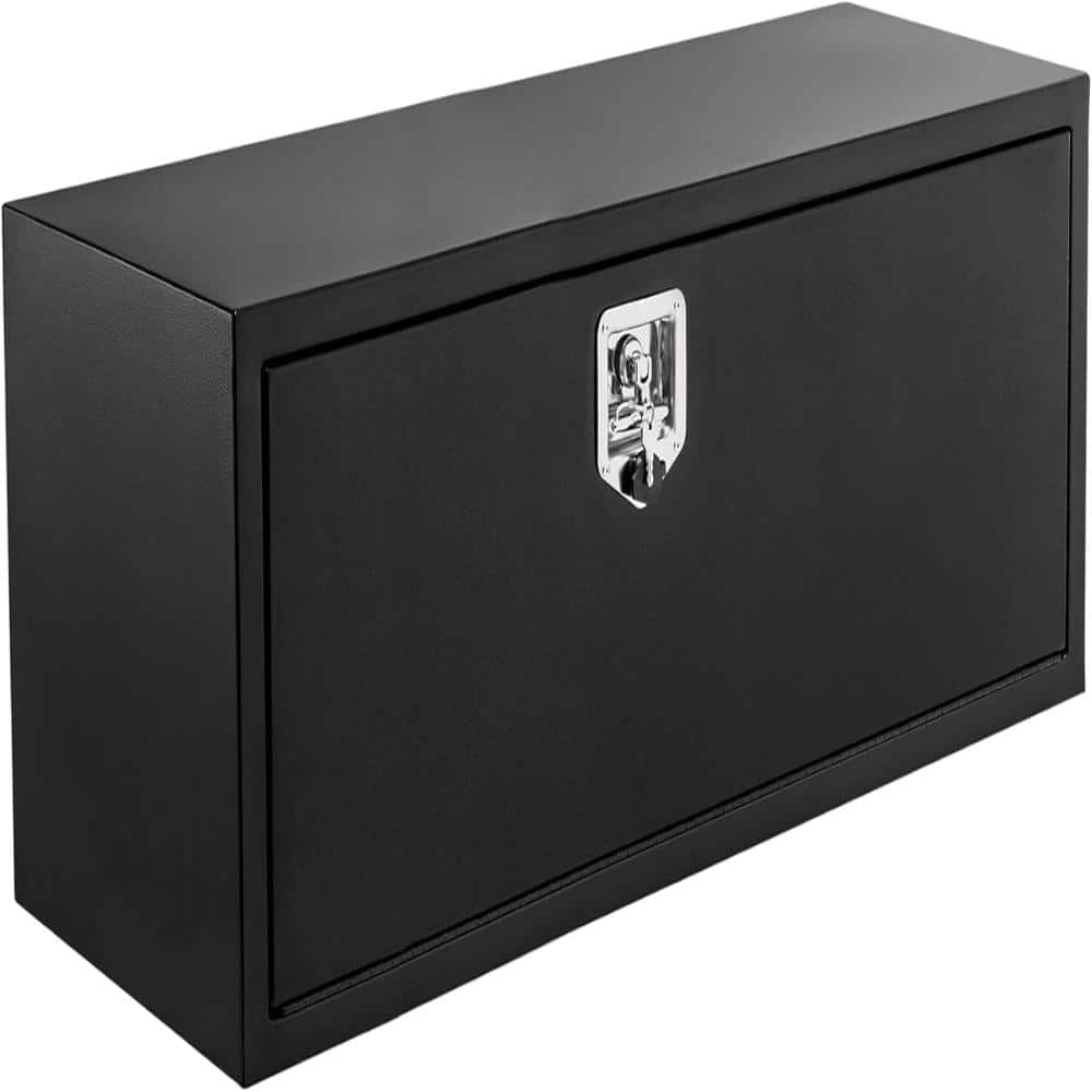 36x14x16 in. Truck Tool Box, Steel Storage Chest ,Heavy-Duty Black Powder Coated Lockable Organizer for RV, Trailer price history on PriceWatchPro