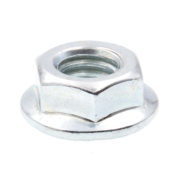 Prime-Line 5/16 in.-18 Zinc Plated Case Hardened Steel Serrated Flange Nuts (25-Pack)