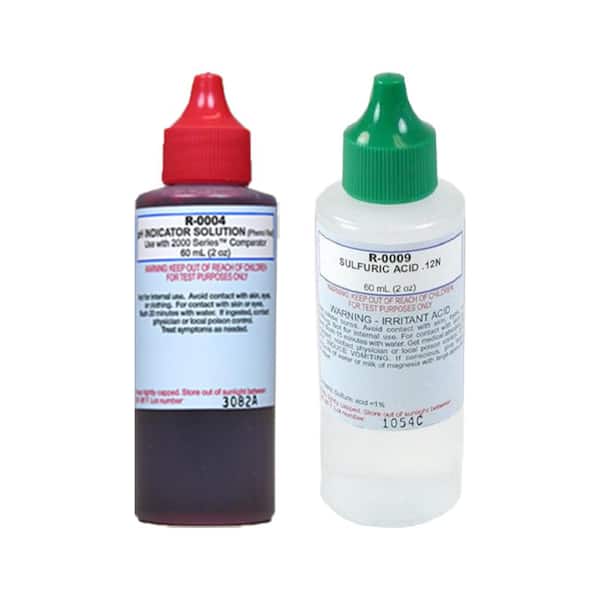 Taylor Pool 2 oz. pH Indicator and R0009 2 oz. Refill Bottle