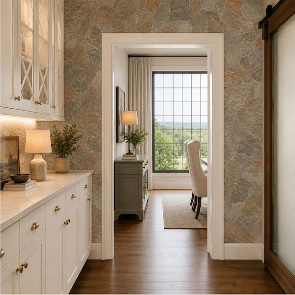 MSI Neptune Gold 17 in. x 26 in. Matte Porcelain Flagstone Look